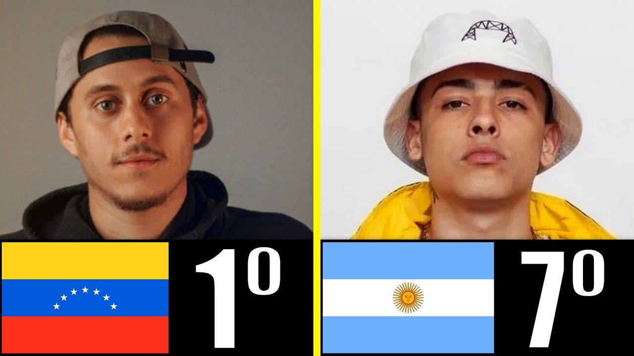 LOS 10 Top 10 Raperos Latinos de la Historia 🎤