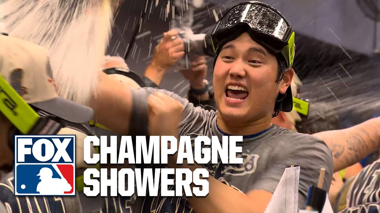 Dodgers' Unforgettable Locker Room Celebration 🎉 | 2025 World Series Champions