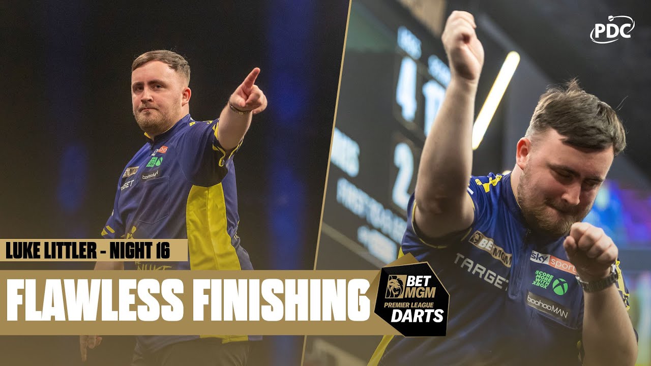 Luke Littler's Record-Breaking Finish at BetMGM Premier League Night 16 🎯