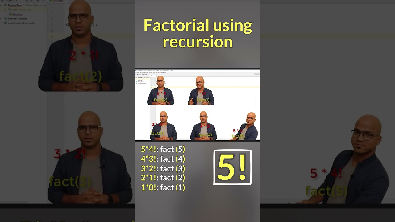 Mastering Factorial Calculation with Recursion 🔢