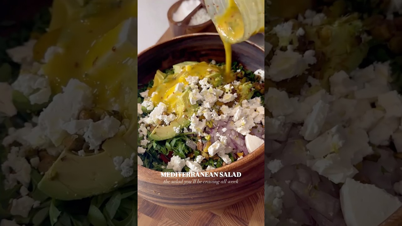 Crave-Worthy Mediterranean Salad 🥗