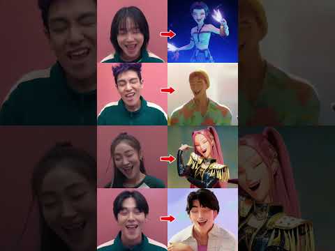 Squid Game & Kpop Demon Hunters singing "POKÉDANCE"