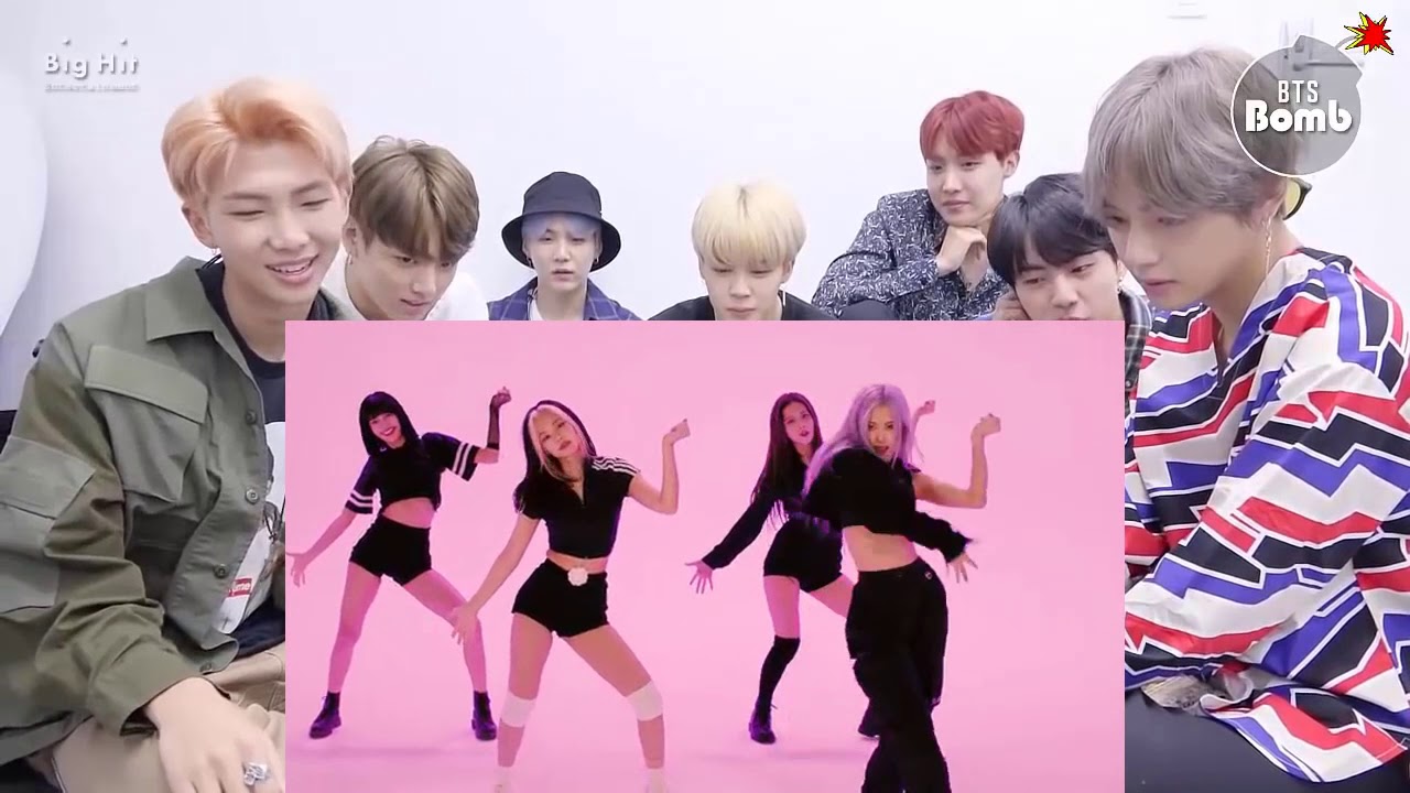 BTS's Surprised Reaction to BLACKPINK's 'How You Like That' Dance Practice! 🔥