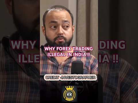 FOREX TRADING ILLEGAL IN INDIA 🤫| ft.@AbhishekKar #forextrading #stockmarket #forex #forextrader