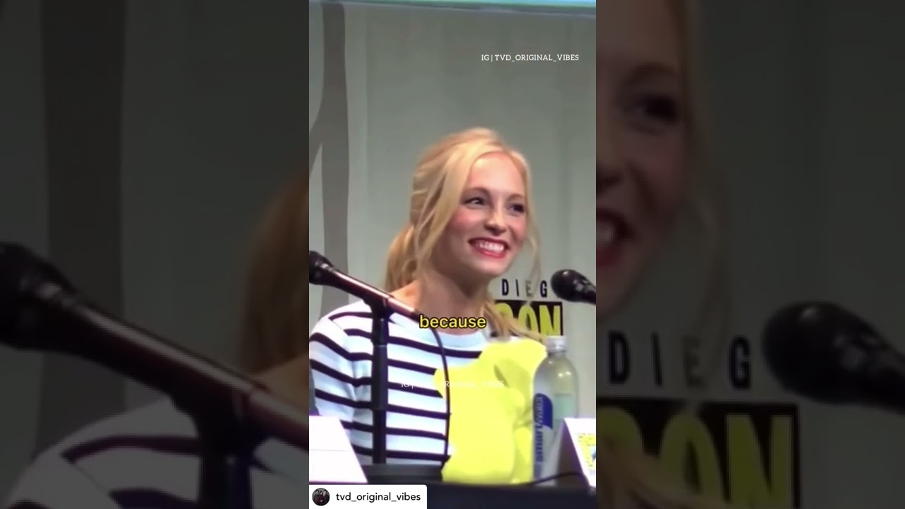 Paul & Candice: Best Friends & TVD Fans 🫂