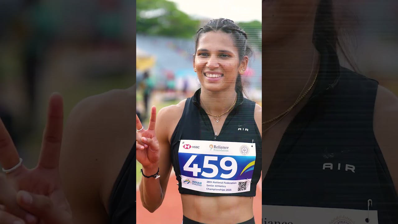 Jyothi Yarraji Wins Gold at 28th National Athletics 🥇