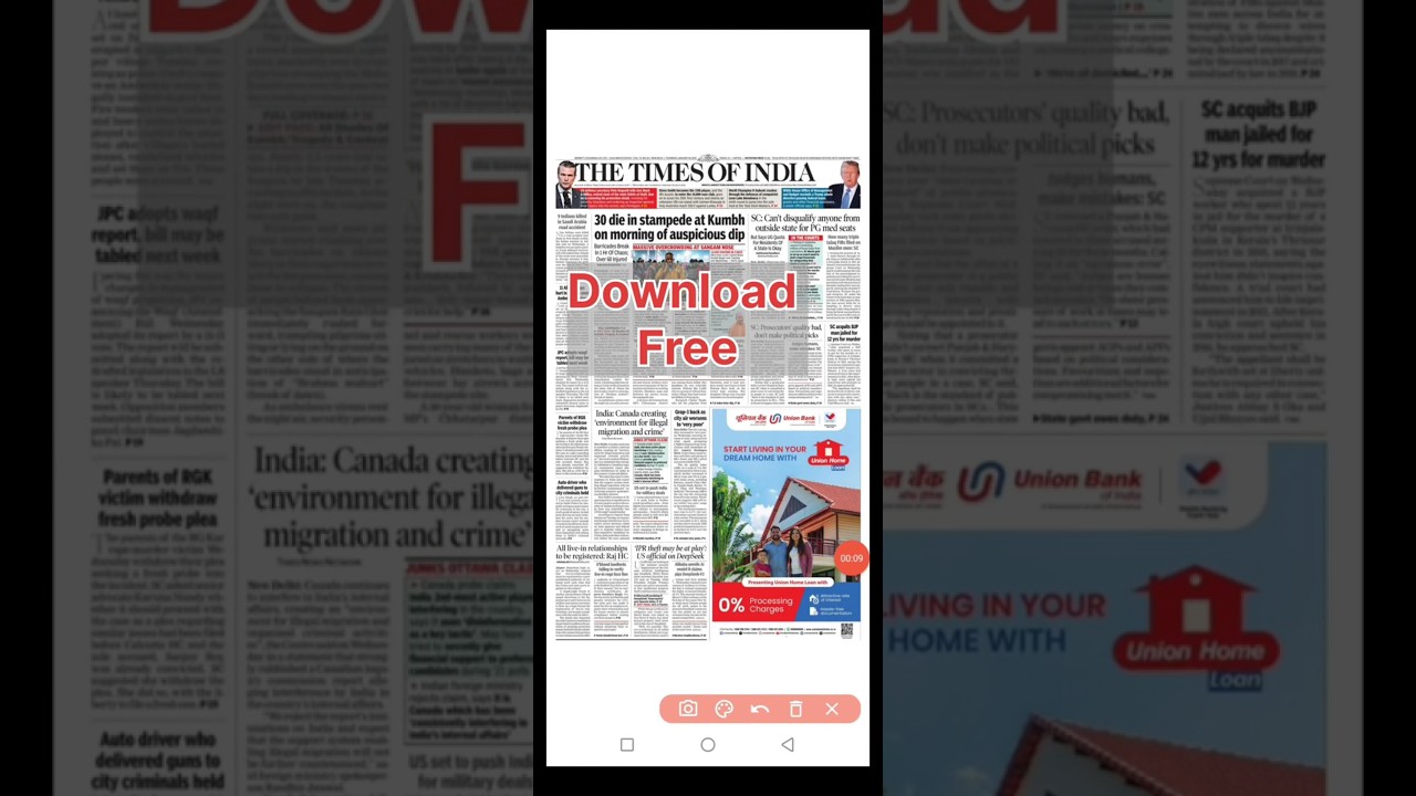 Easy Steps to Download the Times of India E-Paper PDF 📰