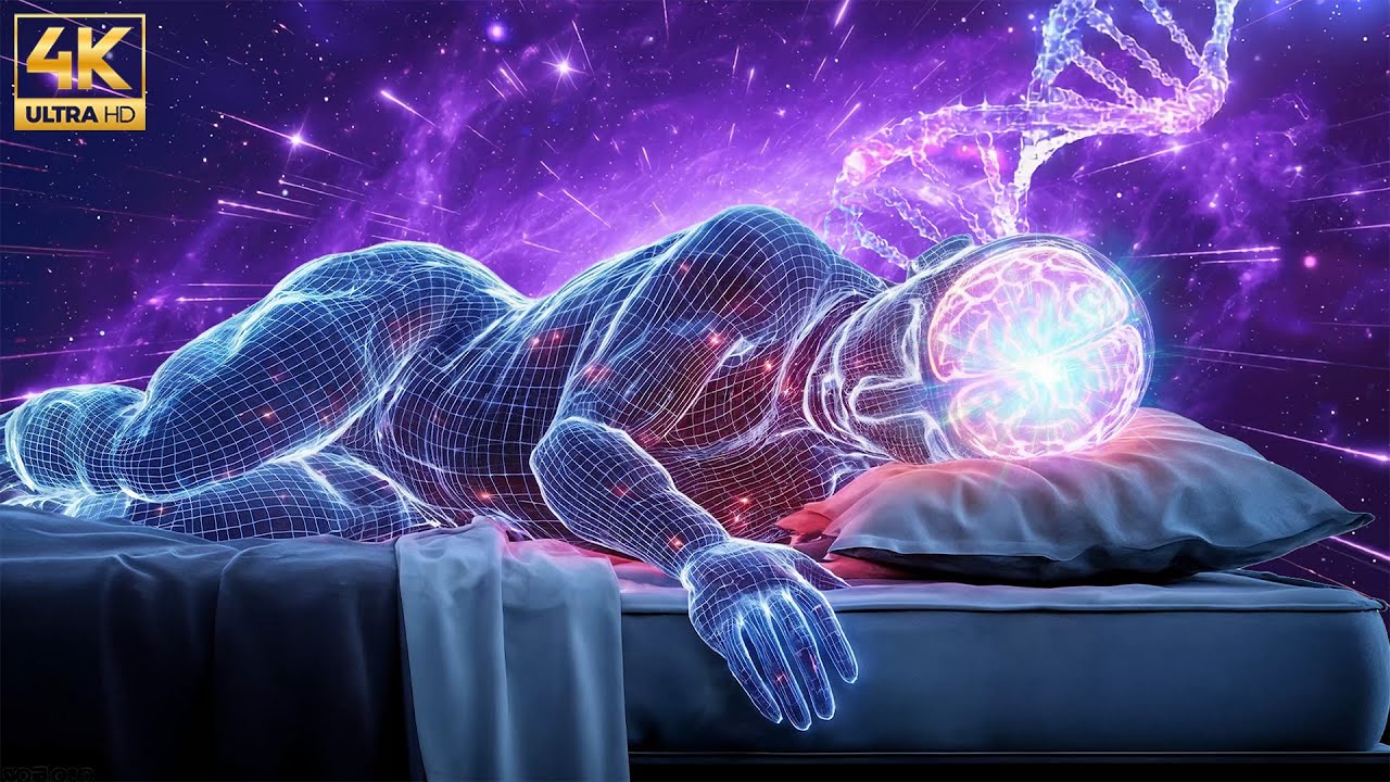 Deep Healing Sleep with 432Hz, 528Hz & 741Hz 🌙