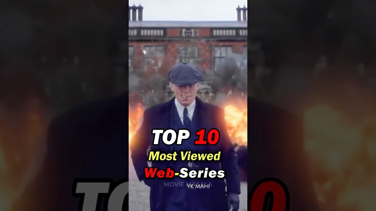 Top 10 Most Watched Web Series Worldwide 🌍 | Must-See Shows on Netflix and More
