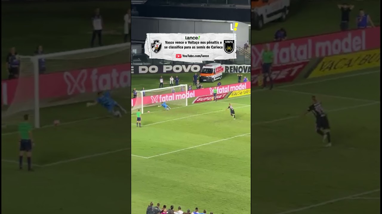 VASCO vence nos pênaltis e avança às semifinais do Carioca ⚽