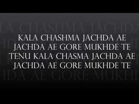Kala Chashma lyrics Baar Baar Dekho