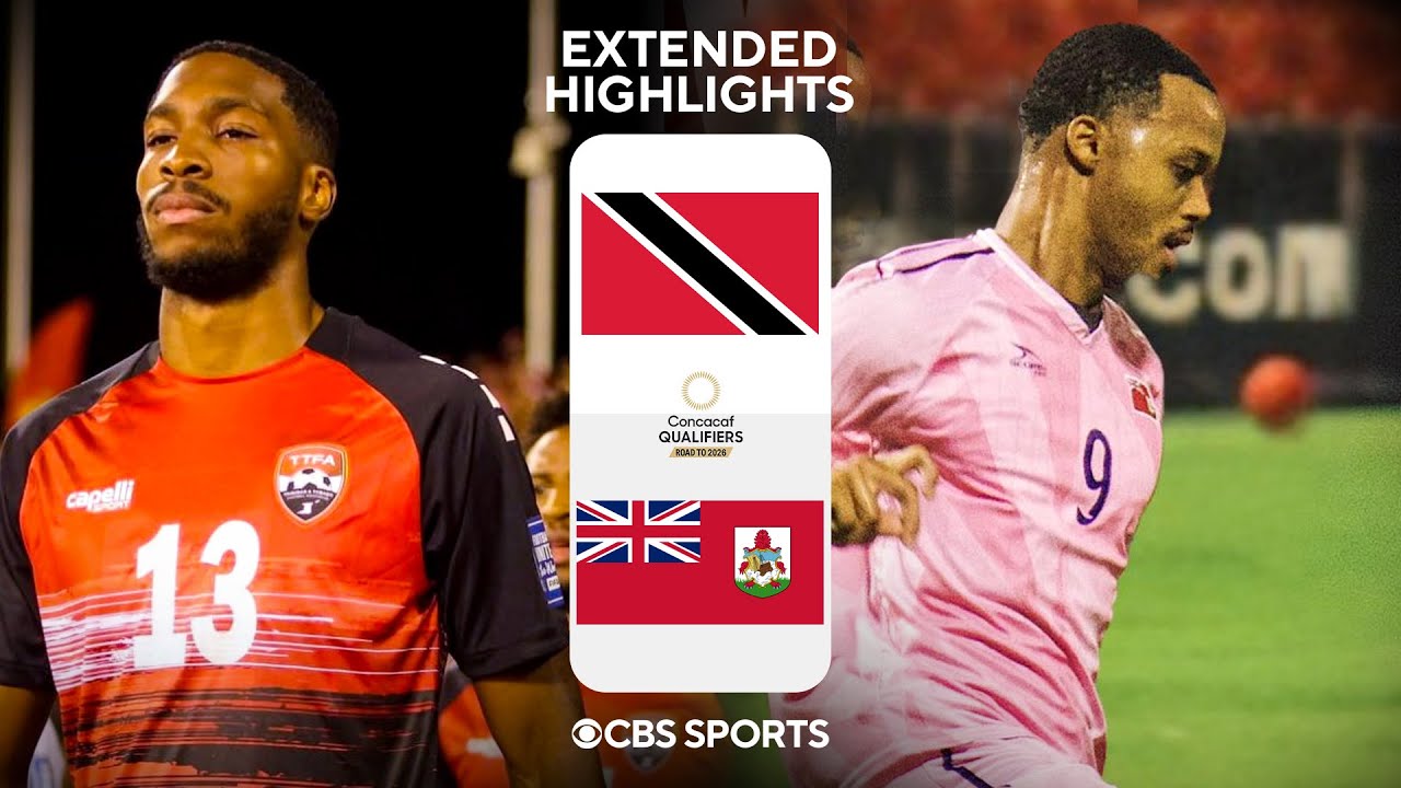 Trinidad & Tobago vs Bermuda Highlights | CONCACAF Qualifiers