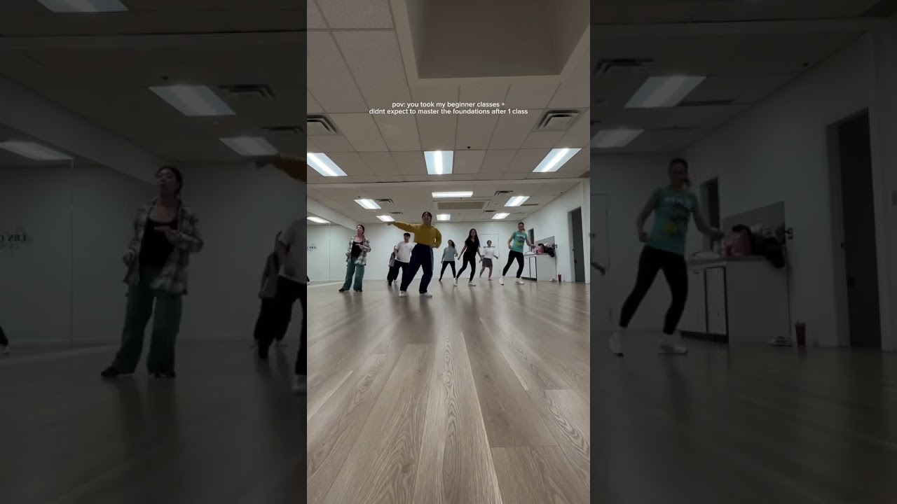 Beginners Rocking the Shuffle Dance! 🎶