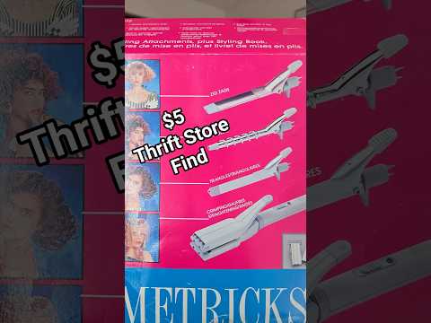 This Curling Iron is older than ME?! #hairdresser #conair #hair #curlingiron