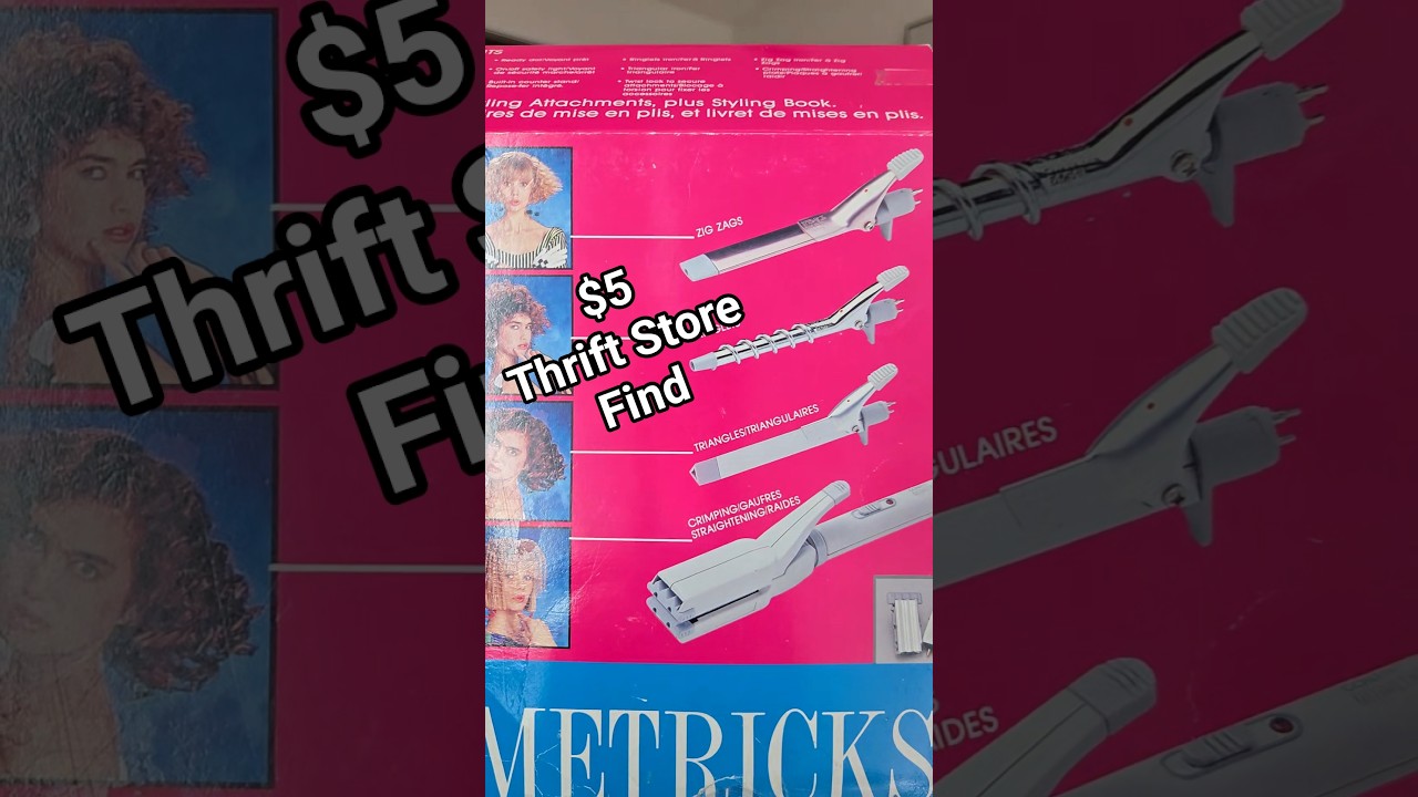 Is This Curling Iron Older Than Me? 🤔