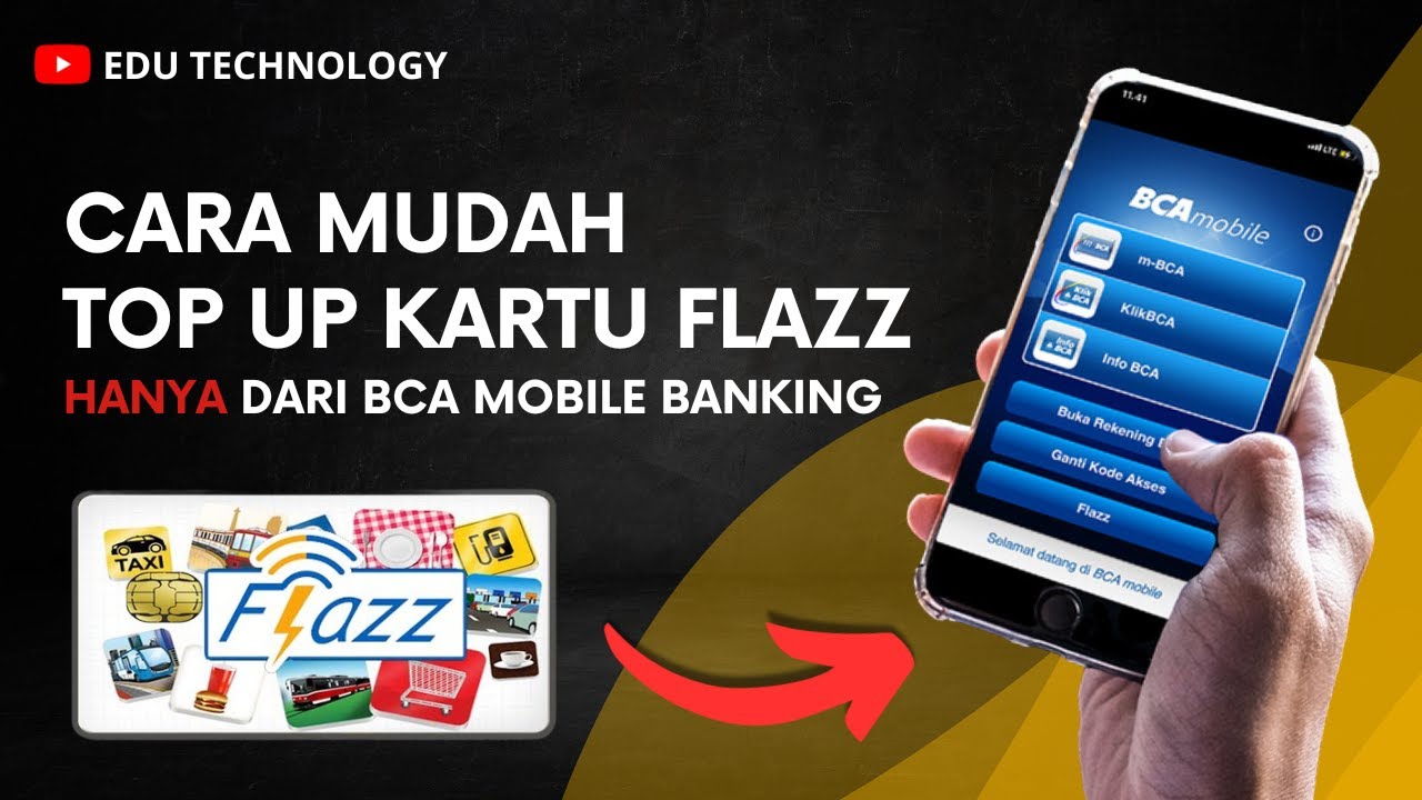 Cara Top Up Saldo Flazz BCA Lewat Mobile Banking 📱