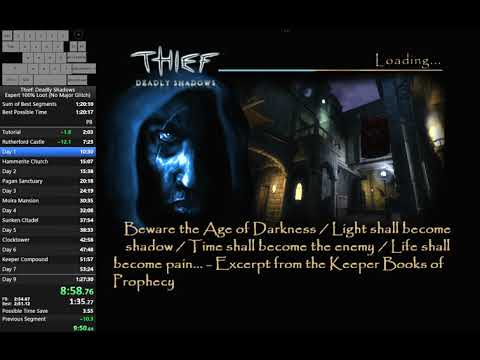 Thief: Deadly Shadows Expert, 100% Loot in 1:19:26
