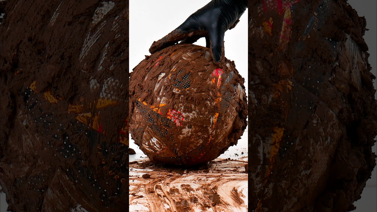 Cleaning the Dirtiest EURO 2024 Final Match Ball ⚽