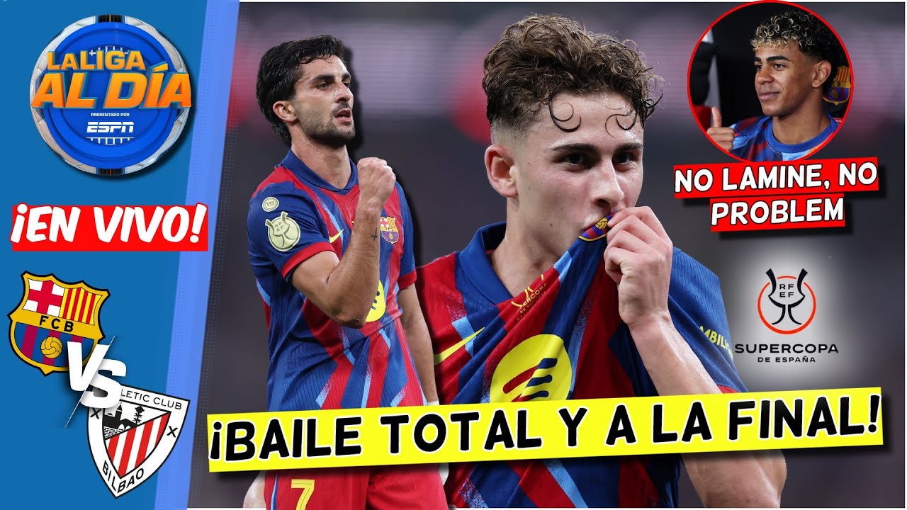 Barcelona avanza a la final tras goleada al Athletic ⚽