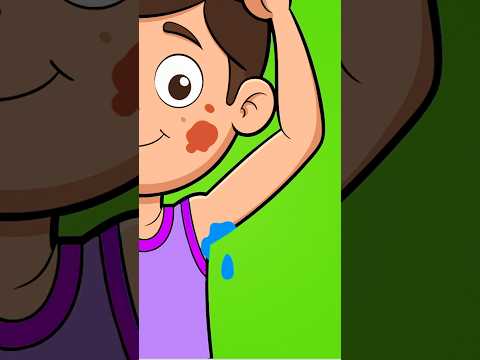 💦Hic-Hic-YAWN! FUNNY BODY WORDS for KIDS! 😂🧠 #shorts #funny