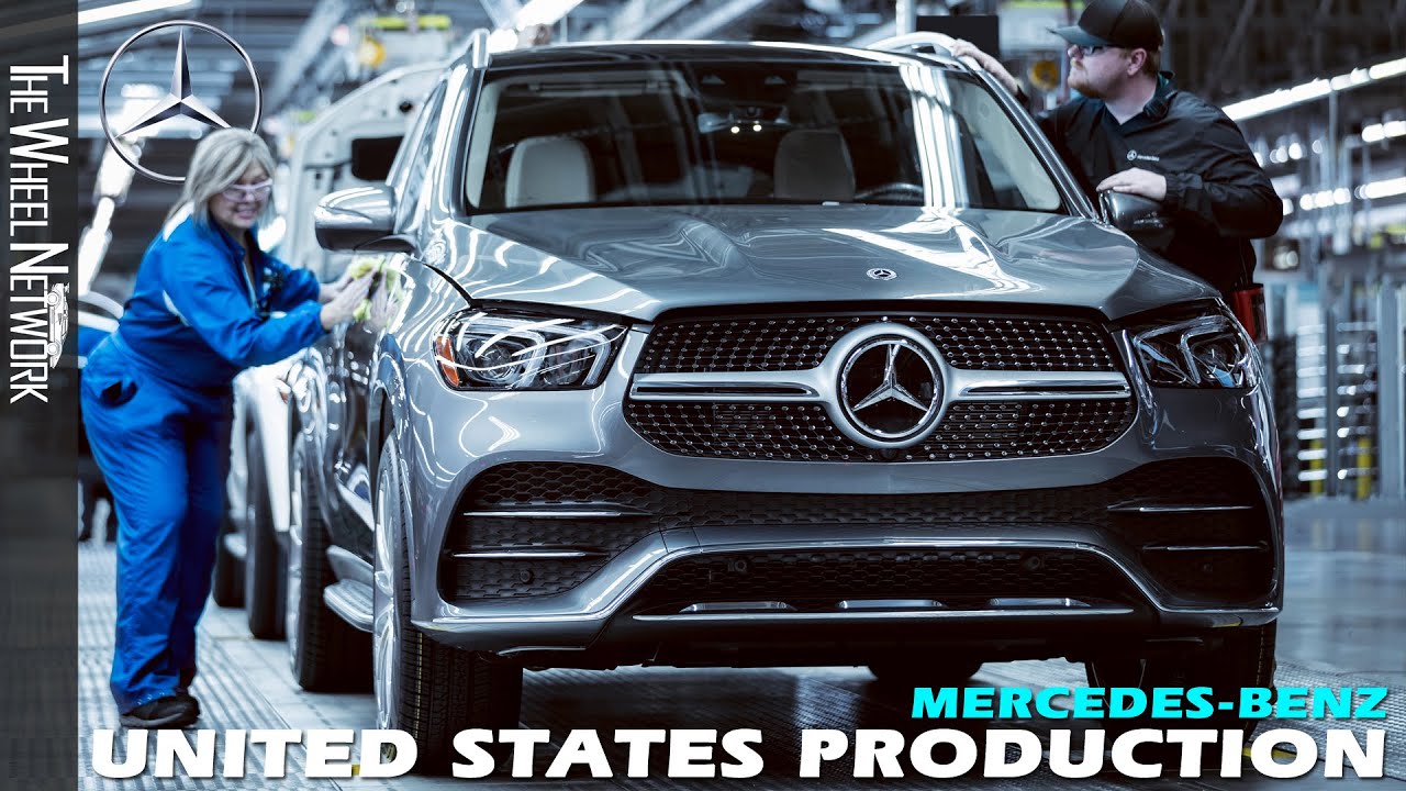 Mercedes-Benz US Manufacturing of GLE, GLS & More 🚗