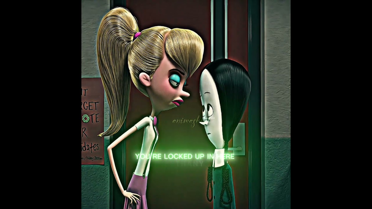 Morticia & Wednesday Adams 💀 | The Adams Family | Viral Audio Remix