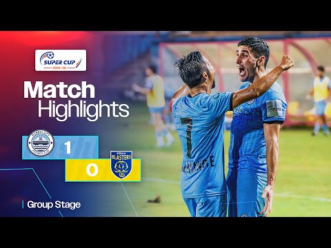 Match Highlights | AIFF Super Cup 2025-26 | Group Stage | Mumbai City FC 1-0 Kerala Blasters FC