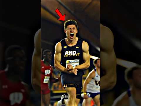 Fastest 40 Yard Dash Of All Time?! #trackandfield #track #football #40yarddash #shorts