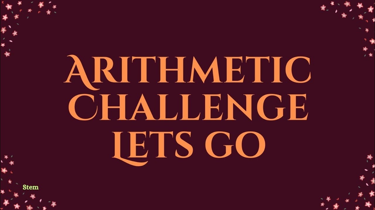 Ultimate Arithmetic Challenge: Boost Your Speed in Addition, Subtraction, Multiplication & Division! âš¡