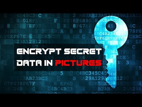 ENCRYPT SECRET DATA IN FORM OF PICTURES.