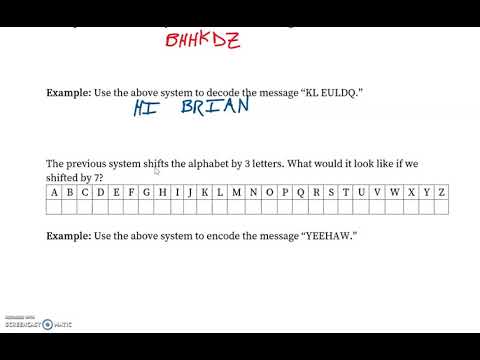 Cryptography – Caesar Cipher