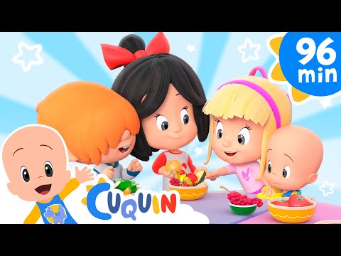 La canción de las verduras 🥕 y más canciones infantiles para bebés con Cleo y Cuquín