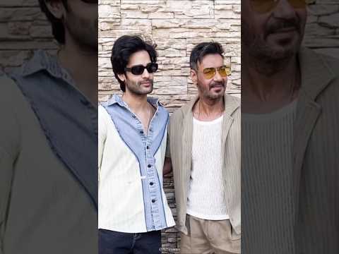 Aman Devgan with Ajay Devgan spotted at juhu 😱 #aman #ajaydevgan #shorts