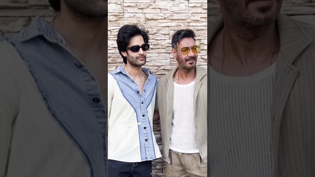 Aman Devgan & Ajay Devgan Spotted at Juhu ๐ฑ