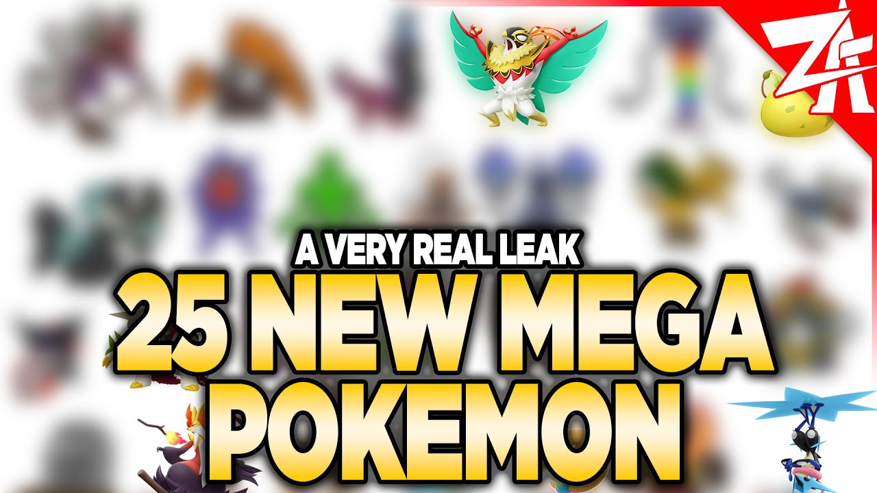 25 Pokémon to Get New Mega Evolutions 🐉