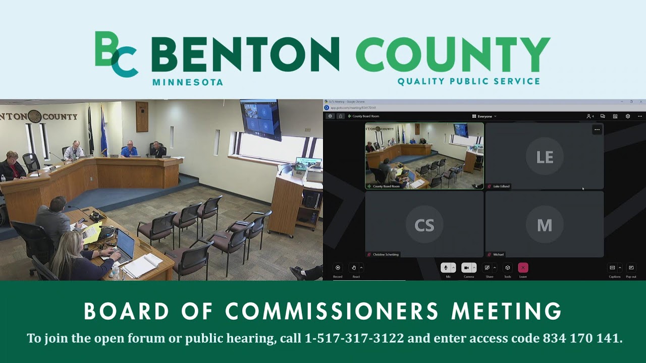 Benton County Board Meeting - March 3, 2026 ποΈ
