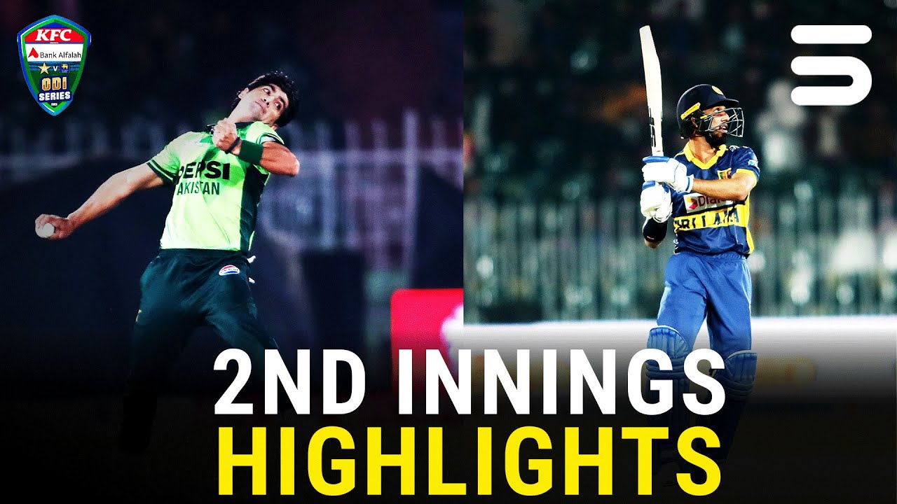 Pakistan vs Sri Lanka 2nd Innings Highlights | Exciting Moments from 1st ODI 2025 🏏