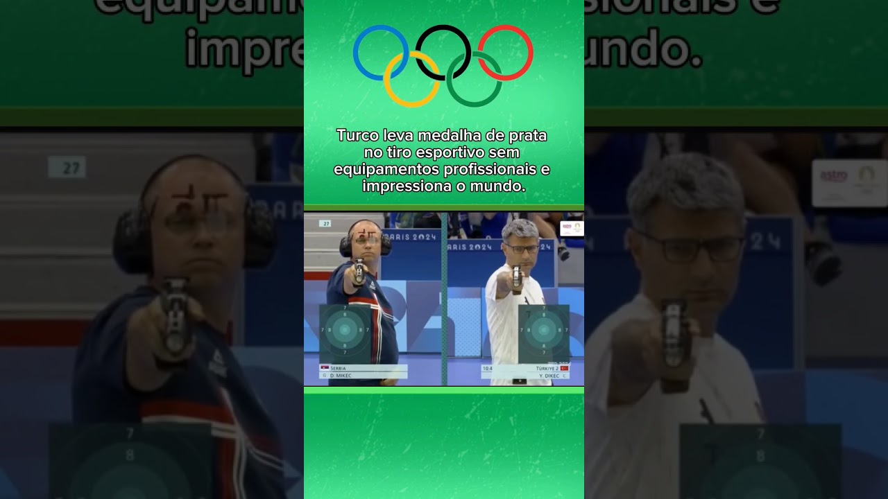 Atleta turco impressiona o mundo! #olimpiadas #paris2024 #jogosolímpicos