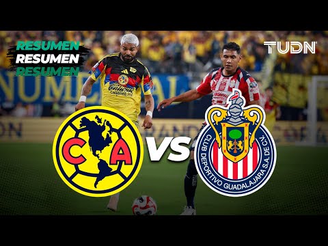 Resumen y goles - América vs Chivas | Clásico Nacional Amistoso | TUDN