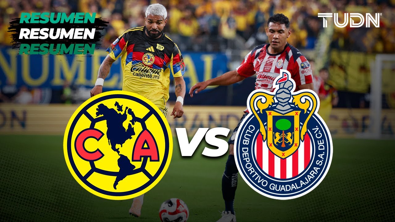 América y Chivas empatan en un emocionante Clásico Amistoso ⚽