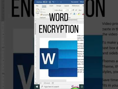 How to Protect a Word Document with a Password