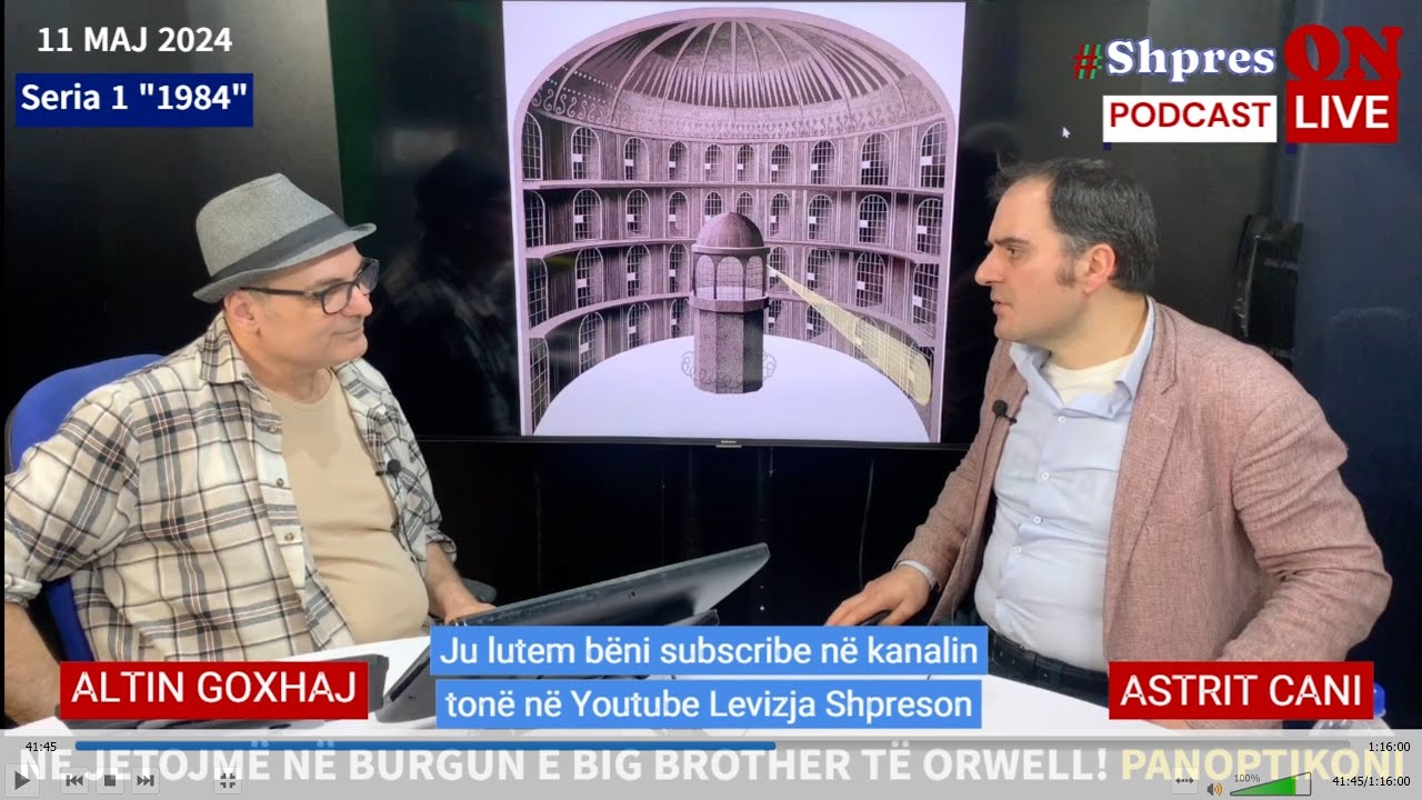 Podcasti ShpresON S1 '1984' me Astrit Cani 🕙