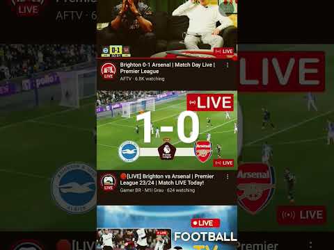 Â LIVE : Brighton vs Arsenal | Premier League 23/24 | Full Match Streaming