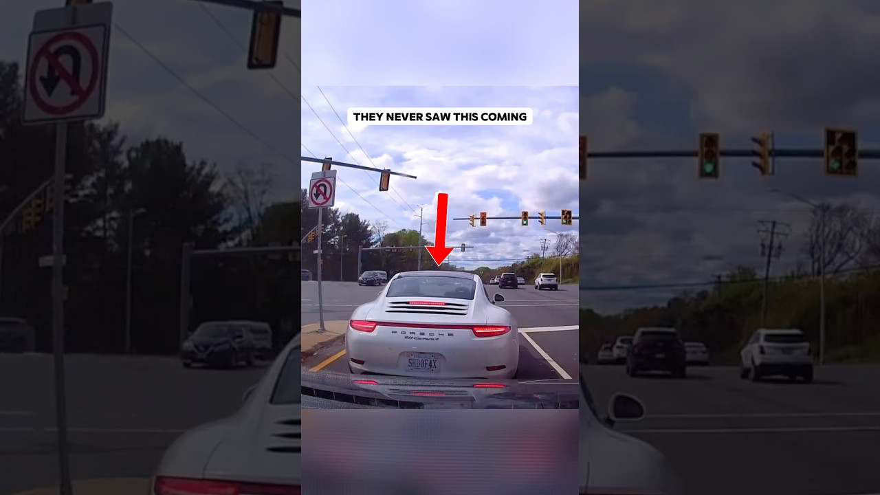 2 Bad Drivers Gets Sweet Instant Karma #dashcam #karma #driving
