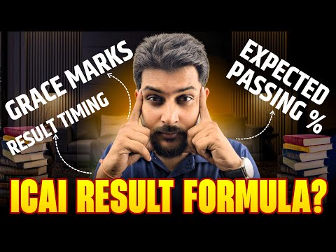 ICAI Result Secrets 🚨 || Grace Marks Calculation & Expected Passing %