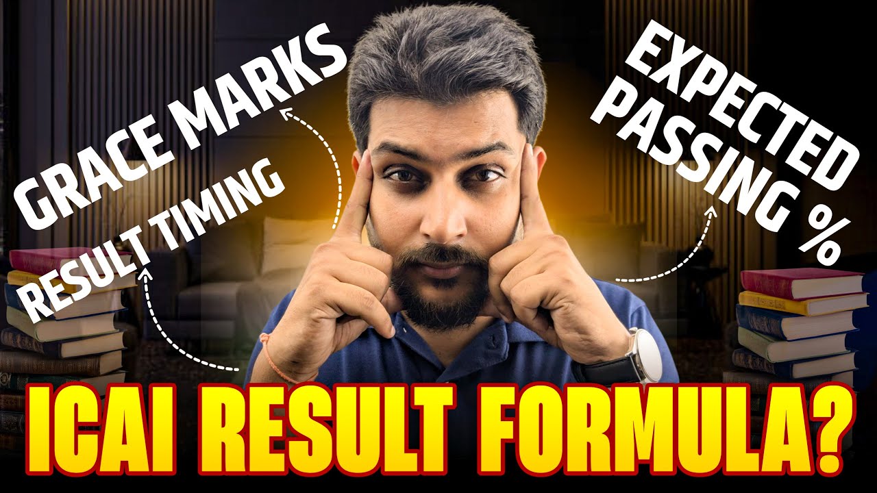 ICAI Result Secrets Revealed 🚨 | Grace Marks & Passing Percentage Insights