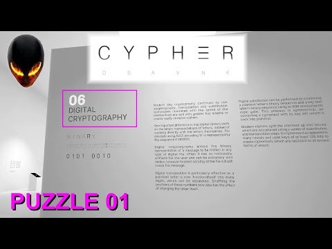 CYPHER 6 Digital Cryptography Puzzle 01
