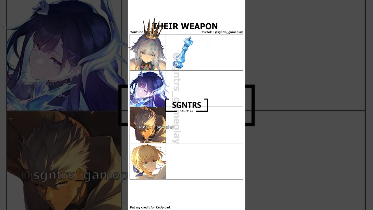 Can You See Saber Weapon? ๐ค