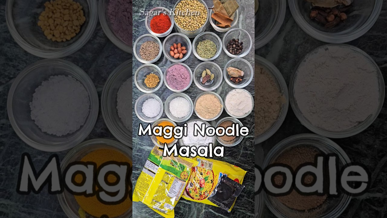 Maggi Noodle Masala Tastemaker Recipe 🍜