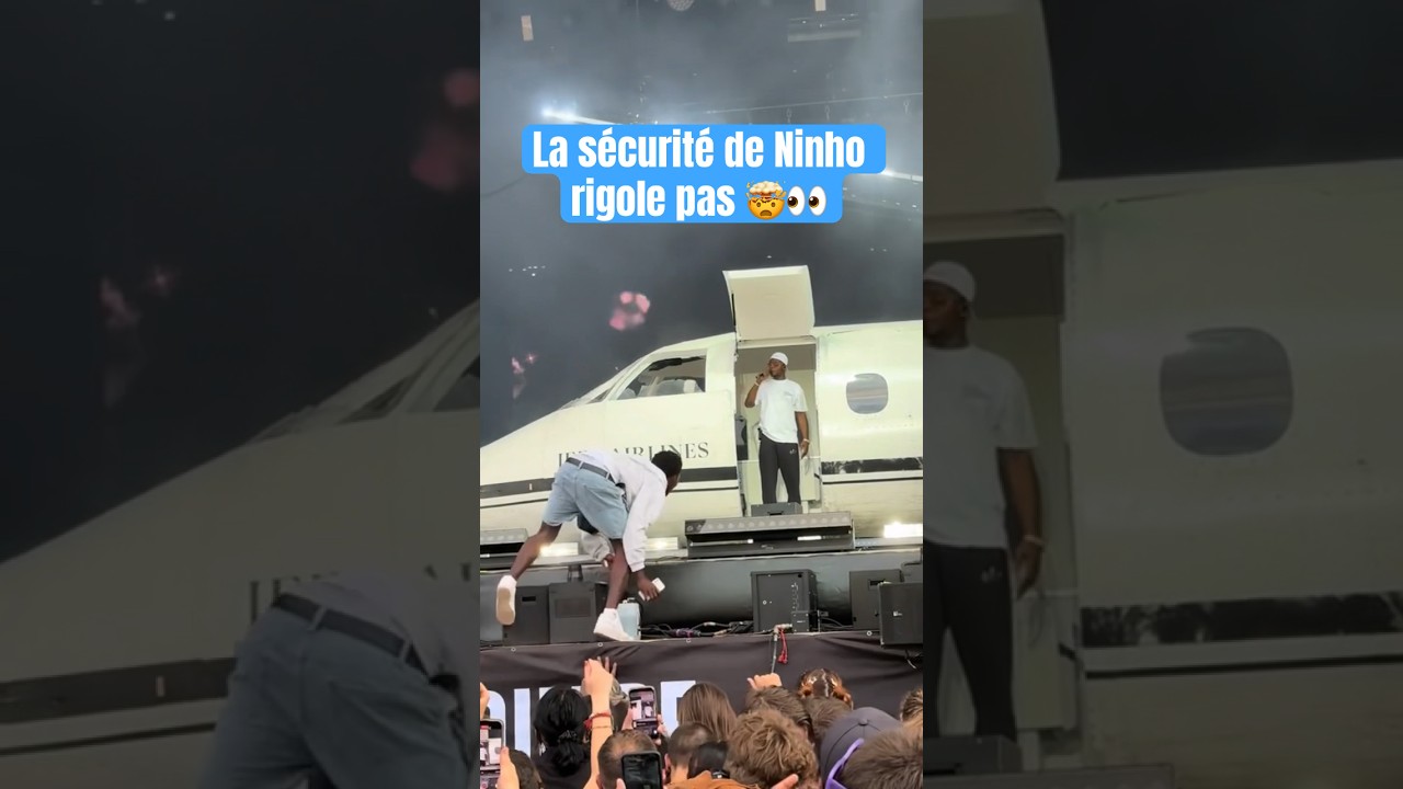 La sécurité de Ninho dévoile un fan en pleine émotion